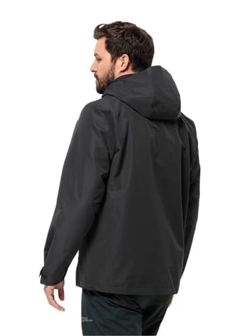 Jack Wolfskin 3-in-1 functionele jas "Taubenberg" zwart
