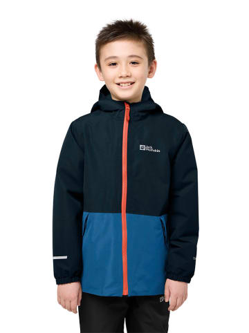 Jack Wolfskin Winterjacke "Snowy Days" in Dunkelblau/ Blau