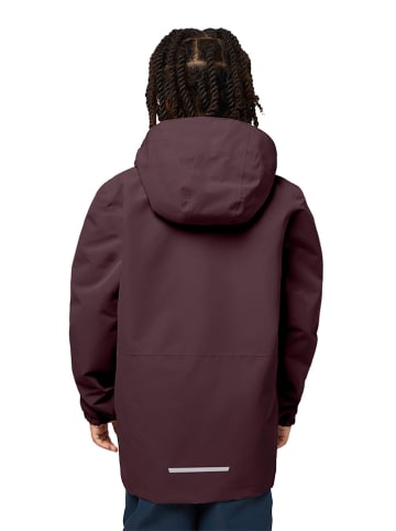 Jack Wolfskin Kurtka zimowa "Snowy Days" w kolorze ciemnofioletowym