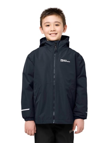 Jack Wolfskin 3-in-1 functionele "Iceland" donkerblauw