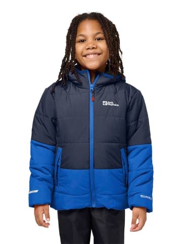 Jack Wolfskin Steppjacke "Two Hills" in Dunkelblau/ Blau