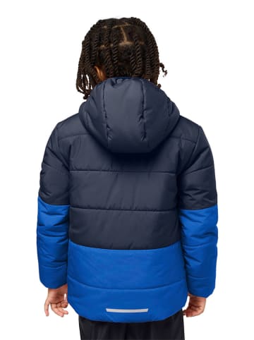 Jack Wolfskin Doorgestikte jas "Two Hills" donkerblauw/blauw