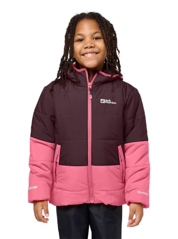 Jack Wolfskin Steppjacke "Two Hills" in Rot/ Pink