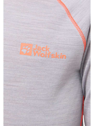 Jack Wolfskin 2-delige functionele ondergoedset "Merino" grijs