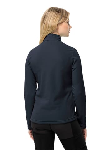 Jack Wolfskin Bluza polarowa "Taununs" w kolorze granatowym
