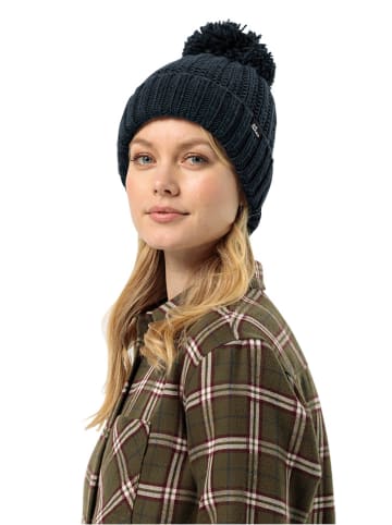 Jack Wolfskin Mütze "Highloft" in Dunkelblau