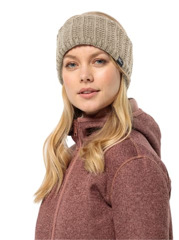 Jack Wolfskin Opaska "Highloft" w kolorze beżowym
