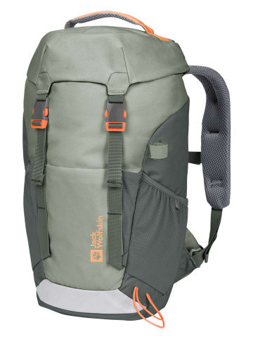 Jack Wolfskin Wanderrucksack "Waldspieler 20" in Khaki - (B)23 x (H)48 x (T)26 cm