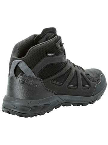 Jack Wolfskin Wanderschuhe "Woodland 2" in Schwarz
