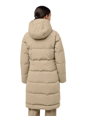Jack Wolfskin Daunenmantel "Nordlicht" in Beige