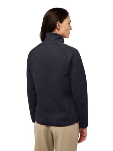 Jack Wolfskin Fleecejacke "Kaminfeuer" in Schwarz
