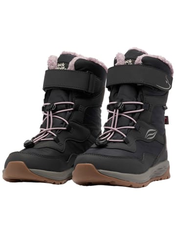 Jack Wolfskin Botki zimowe "Polar Bear" w kolorze czarnym