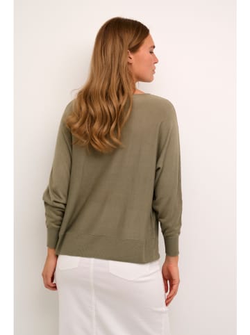 Kaffe Sweter w kolorze khaki