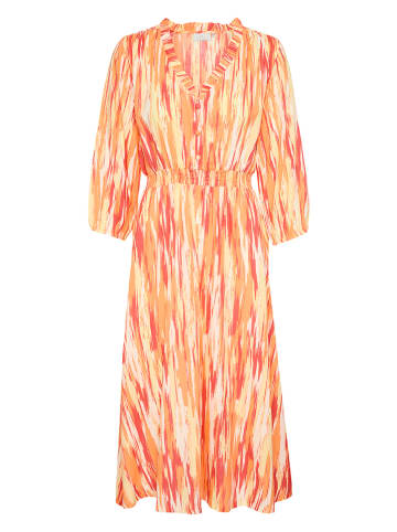 Kaffe Kleid in Orange