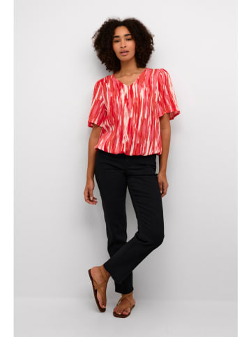 Kaffe Blouse rood/oranje