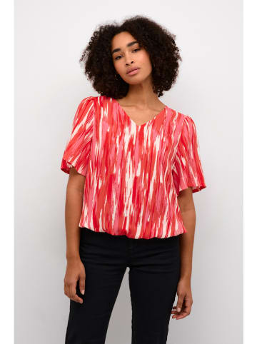 Kaffe Blouse rood/oranje