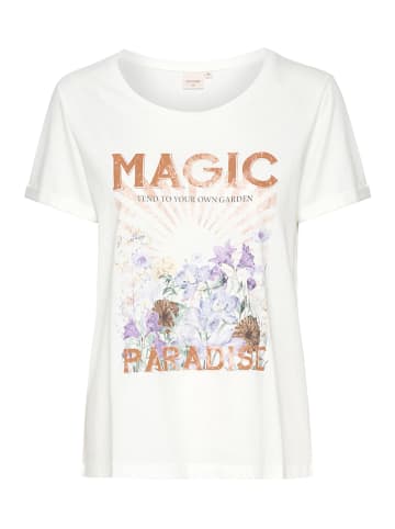 Cream Shirt "Nicoline" wit