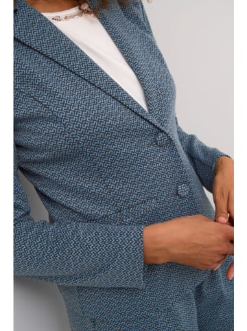 Cream Blazer in Blau