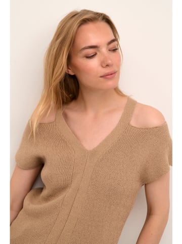 Cream Sweter w kolorze jasnobrązowym