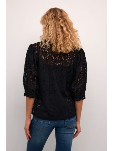 Cream Blouse zwart