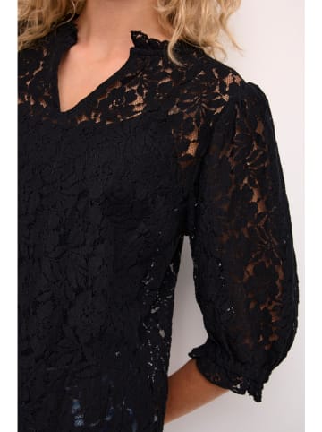 Cream Blouse zwart