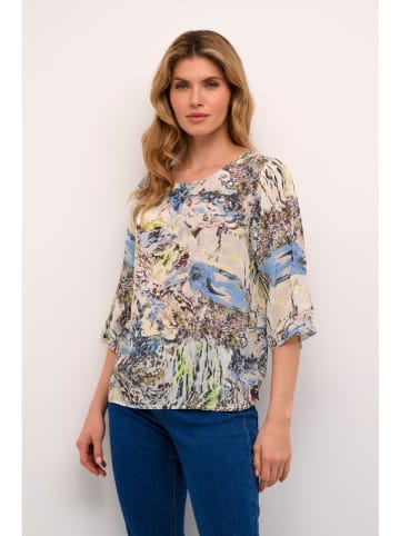 Cream Blouse beige/lichtblauw