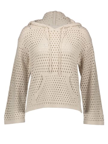 Cream Hoodie in Beige