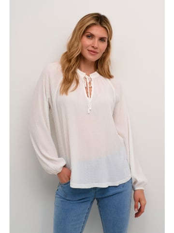 Cream Bluse in Creme