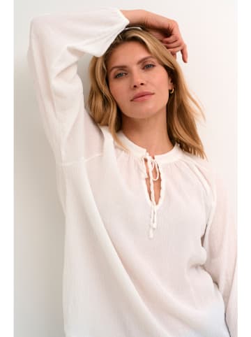 Cream Bluse in Creme