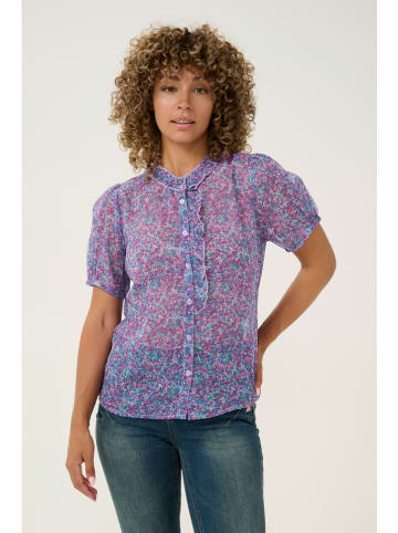 Cream Blouse paars