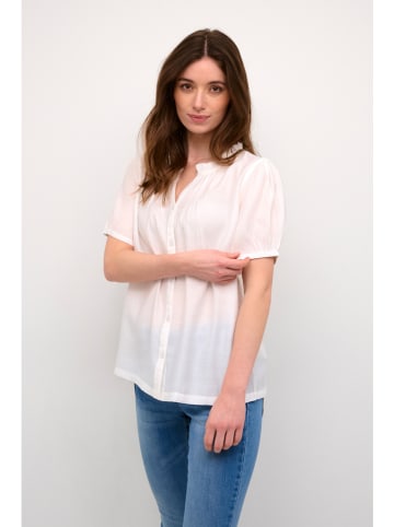 Cream Bluse in Weiß