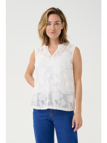 Cream Top w kolorze kremowym