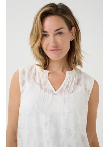 Cream Top w kolorze kremowym