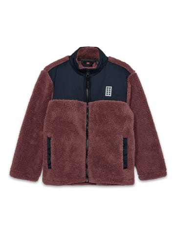 LEGO Teddyjacke in Dunkelrot