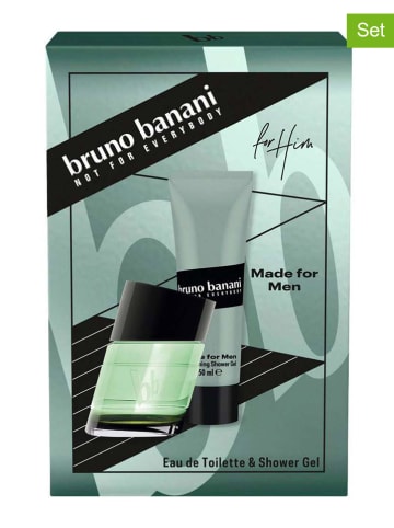 Bruno Banani 2-delige set: "Made For Man" - eau de toilette en douchegel