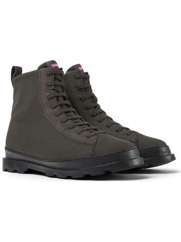 Camper Leder-Boots in Anthrazit