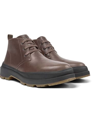 Camper Leder-Boots in Braun