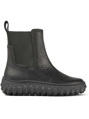 Camper Leder-Chelsea-Boots in Schwarz