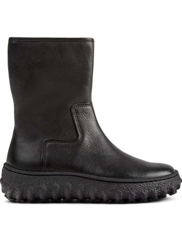 Camper Leder-Boots in Schwarz