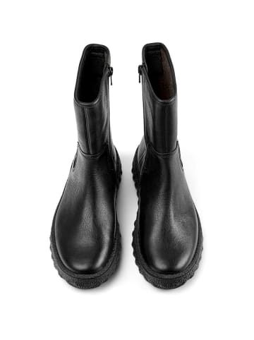 Camper Leren boots zwart