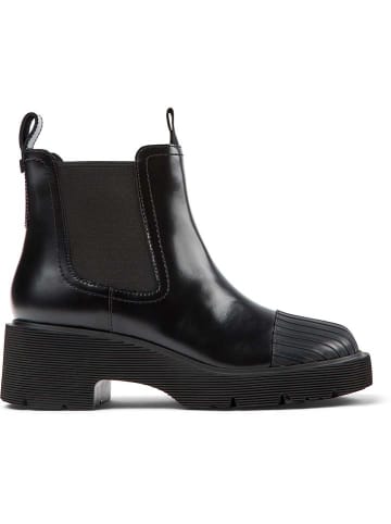 Camper Leren chelseaboots zwart
