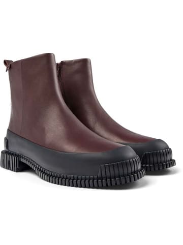 Camper Leren boots rood