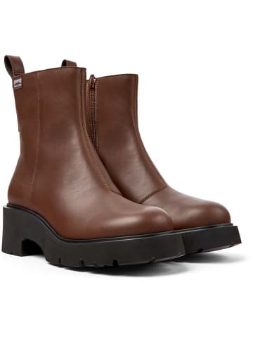 Camper Leder-Boots in Braun