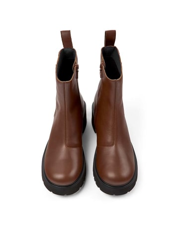 Camper Leder-Boots in Braun