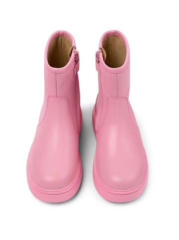 Camper Leren boots lichtroze