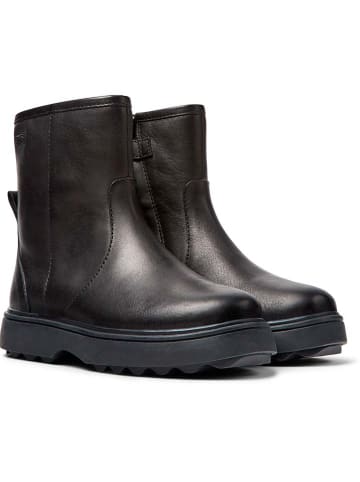 Camper Leder-Boots in Schwarz