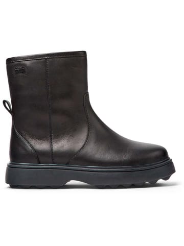 Camper Leder-Boots in Schwarz