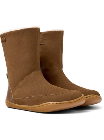 Camper Leren boots bruin