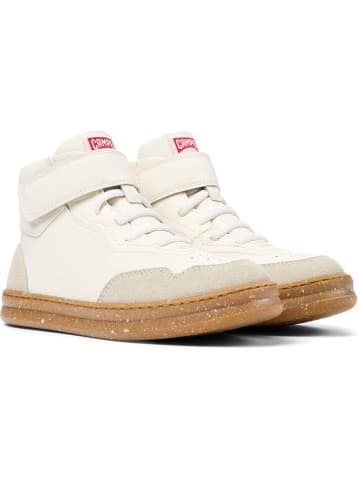 Camper Leder-Boots in Weiß