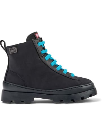 Camper Leder-Boots in Schwarz